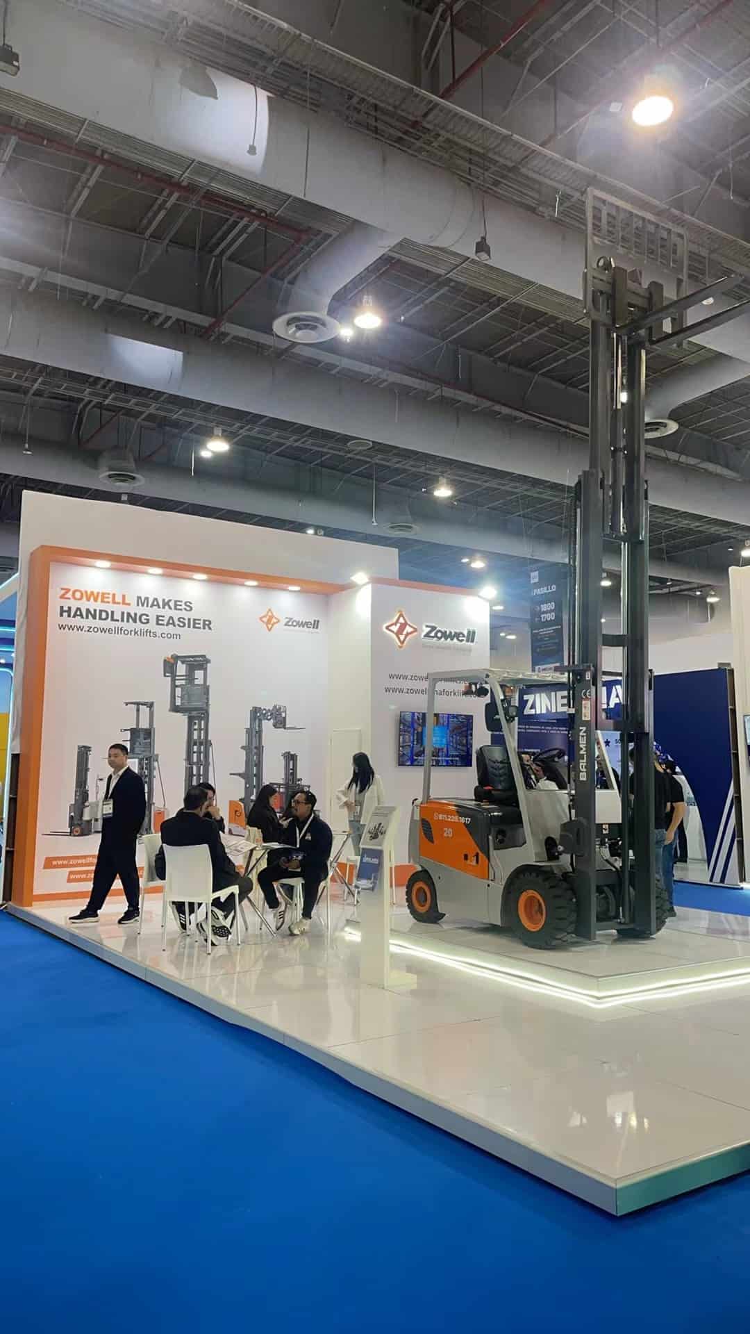 บริษัท Zowell Forklift ประสบความสำเร็จในการจัดงาน “Meet Us at SUMMIT & EXPO” ที่ประเทศเม็กซิโก