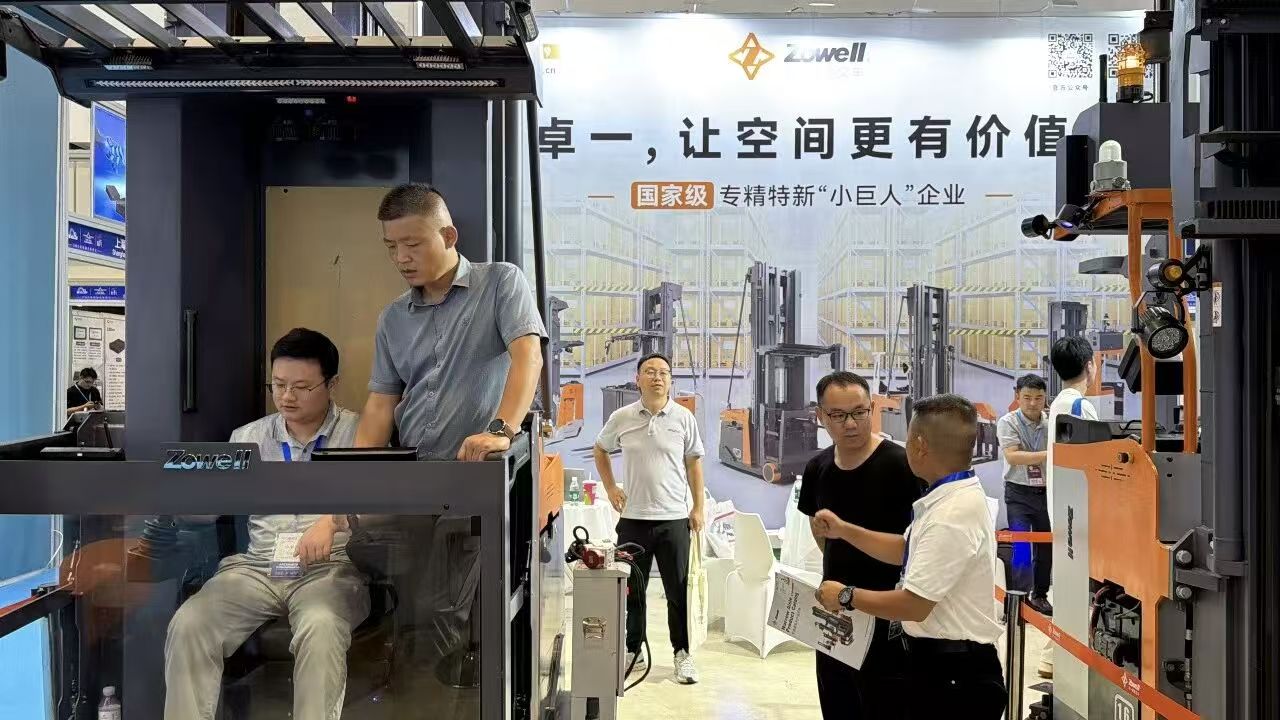 Zowell จัดแสดงรถยก VNA และโซลูชัน AGV ที่งาน Qingdao Logistics Expo 2026